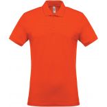 Polo homme piqué manches courtes K254 - Orange