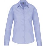 Chemise manches longues femme popeline K542 - Bright Sky