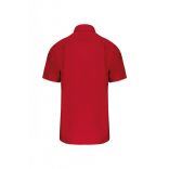 CHEMISE POPELINE MANCHES COURTES Classic Red - XS