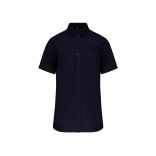 CHEMISE POPELINE MANCHES COURTES Navy - 4XL
