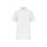 CHEMISE POPELINE MANCHES COURTES White - L