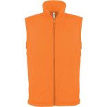 Gilet micropolaire Luca K913 - Orange