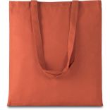 Sac tote bag shopping basic KI0223 - Burnt Orange - 38 x 42 cm