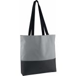 Sac cabas porte documents KI0238 - Dark Grey / Light Grey
