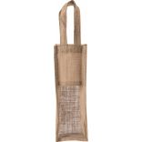 Sac porte bouteille en jute KI0267 - Natural