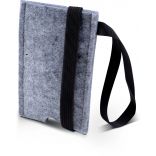 Housse de téléphone en feutre KI0316 - Light Grey-One Size