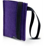 Housse de téléphone en feutre KI0316 - Purple-One Size