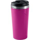 Gobelet de voyage à couvercle 450 ML KI3103 - Fuchsia