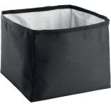 Écuelle de voyage pour chien/chat personnalisable KI3203 - Black