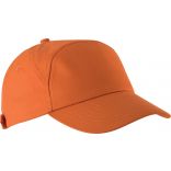 Casquette 7 panneaux Bahia - Orange