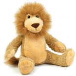 Peluche Lion Lenny - Brown-M (30.5 cm)