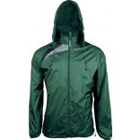 Coupe vent unisexe sport PA211 - Dark Green / Black / Storm Grey