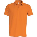 Polo homme sport manches courtes PA482 - Orange
