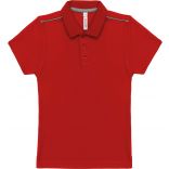 Polo manches courtes enfant Sporty Red - 4/6
