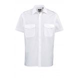 Chemise manches courtes homme Pilote PR212 - White