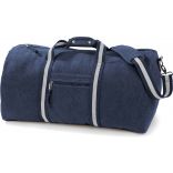 Sac de voyage vintage en toile QD613 - Vintage Oxford Navy - 58 x 30 x 30 cm
