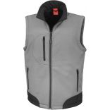 Bodywarmer softshell R123 - Workguard Grey