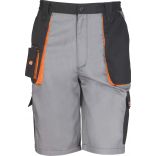 Short de travail Lite R319X - Grey / Black / Orange