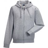 Sweat-shirt zippé capuche authentic RU266M - Light Oxford
