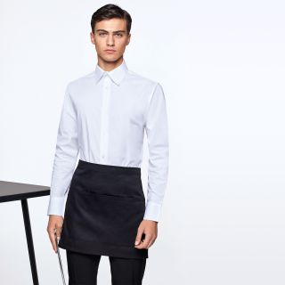 Tablier court avec poche 2 compartiments CLASSIC noir