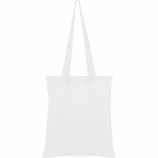 Tote bag à anses longues MOUNTAIN - blanc - 37 x 41 cm