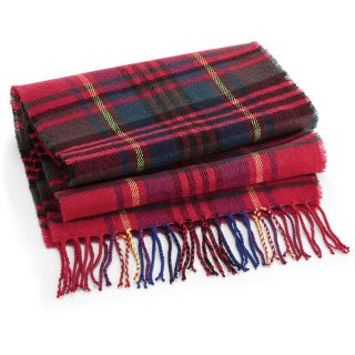 ÉCHARPE À CARREAUX CLASSIQUE RED CHECK