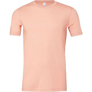 T-SHIRT HOMME COL ROND Heather Peach