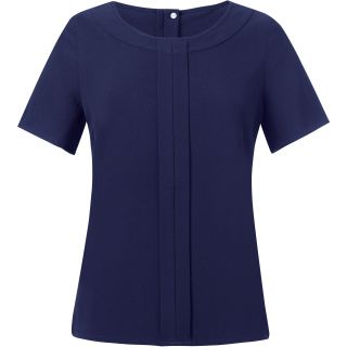 Blouse Crêpe de Chine VERONA Navy