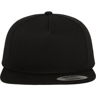 Casquette Classic 5 Panel Snapback Black