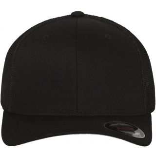 Casquette Flexfit Mesh Trucker Black