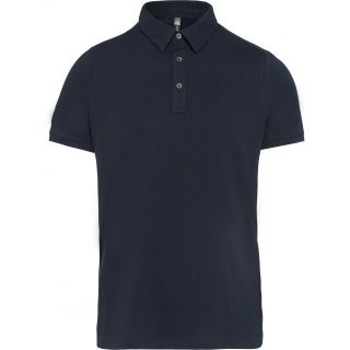 Polo jersey manches courtes homme Navy