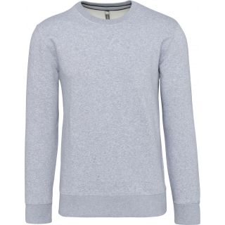 Sweat-shirt col rond Oxford Grey