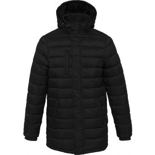 Parka doudoune légère homme à capuche K6128 - Black