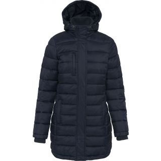 Parka doudoune légère à capuche femme Navy