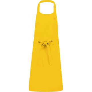 Tablier coton sans poche Yellow