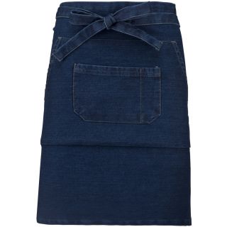tablier coton mi-long Denim
