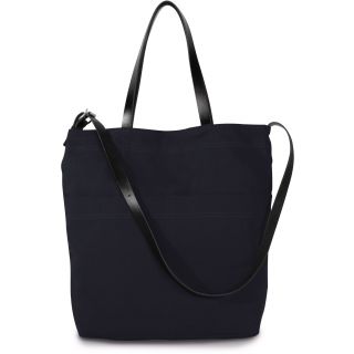 Sac à main avec bandoulière en cuir Night Navy