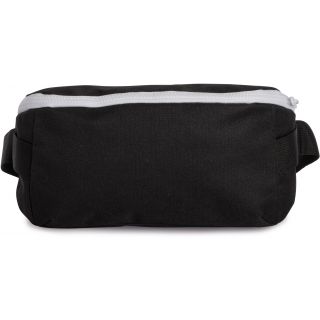 Sac banane avec fermeture contrastée. Black / White