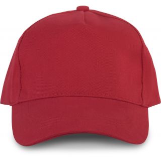 Casquette 5 panneaux Oeko-Tex Red