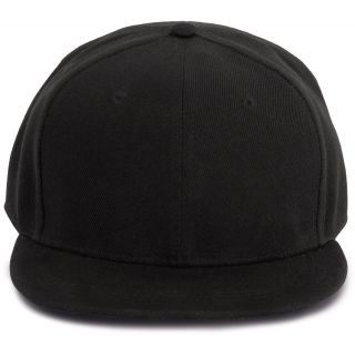 Casquette Snapback - 6 panneaux Black / Black