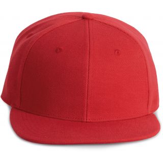 Casquette Snapback - 6 panneaux Red / Red