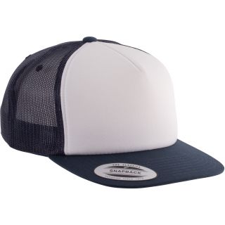 Casquette Trucker classique - 5 panneaux Navy / White