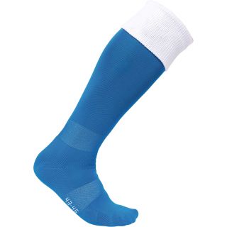 Chaussettes sport bicolores Sporty Royal Blue / White