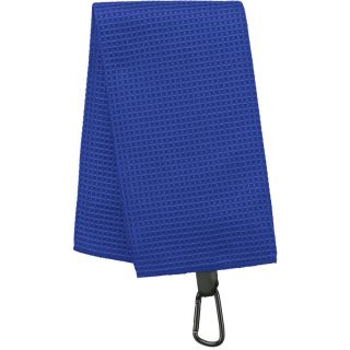 Serviette de golf nid d'abeille Light Royal Blue - 50x40cm