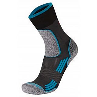 CHAUSSETTES L'INCREVABLE NO LIMIT WALK Black / Turquoise
