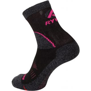 CHAUSSETTES CLAIRIERE CLIMASOCKS Black / Pink