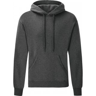 SWEAT-SHIRT CAPUCHE CLASSIC (62-208-0) Dark Heather Grey