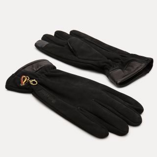 Gants tactiles nubuck TBA1EMN - Black