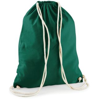 Gymsac en coton Bottle Green
