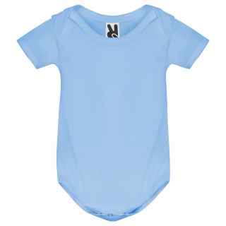 Body bébé manches courtes HONEY bleu ciel